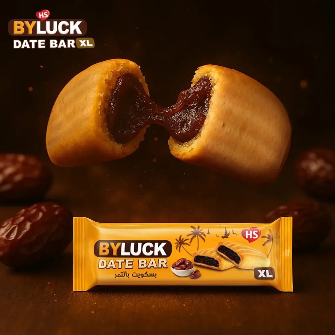 BY LUCK date-filled biscuits