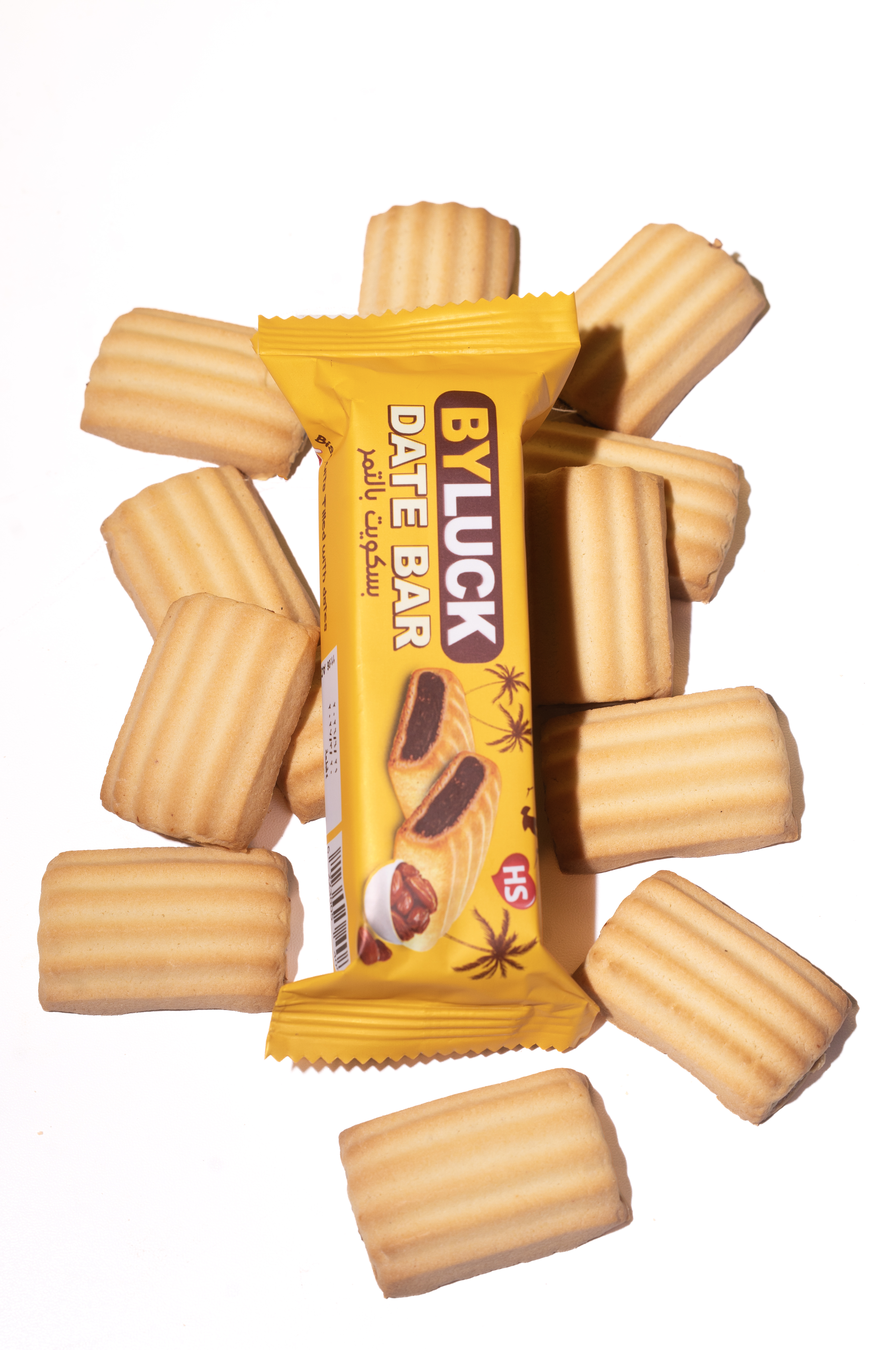 BY LUCK date-filled biscuits